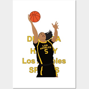 Dearica Hamby playing basketball Posters and Art